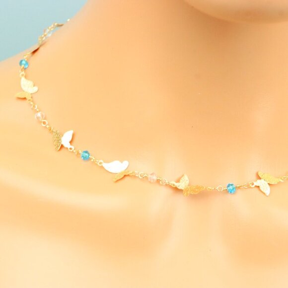 Delicate & Contemporary Necklace Chain, A Lovely Choice for Women, EVCH1885 - Picture 4 of 10